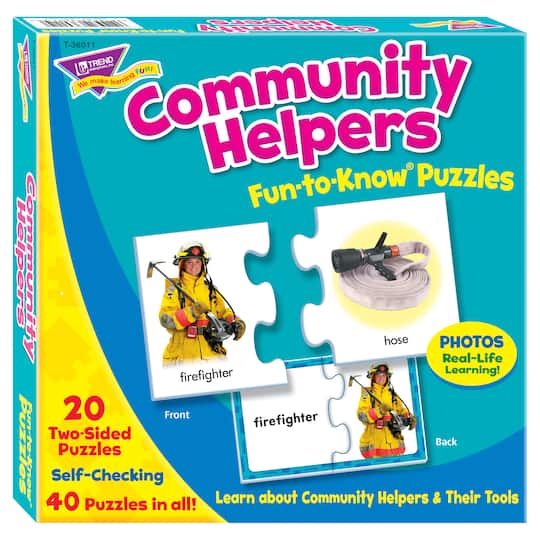 Community Helpers Fun-to-Know&#xAE; Puzzles